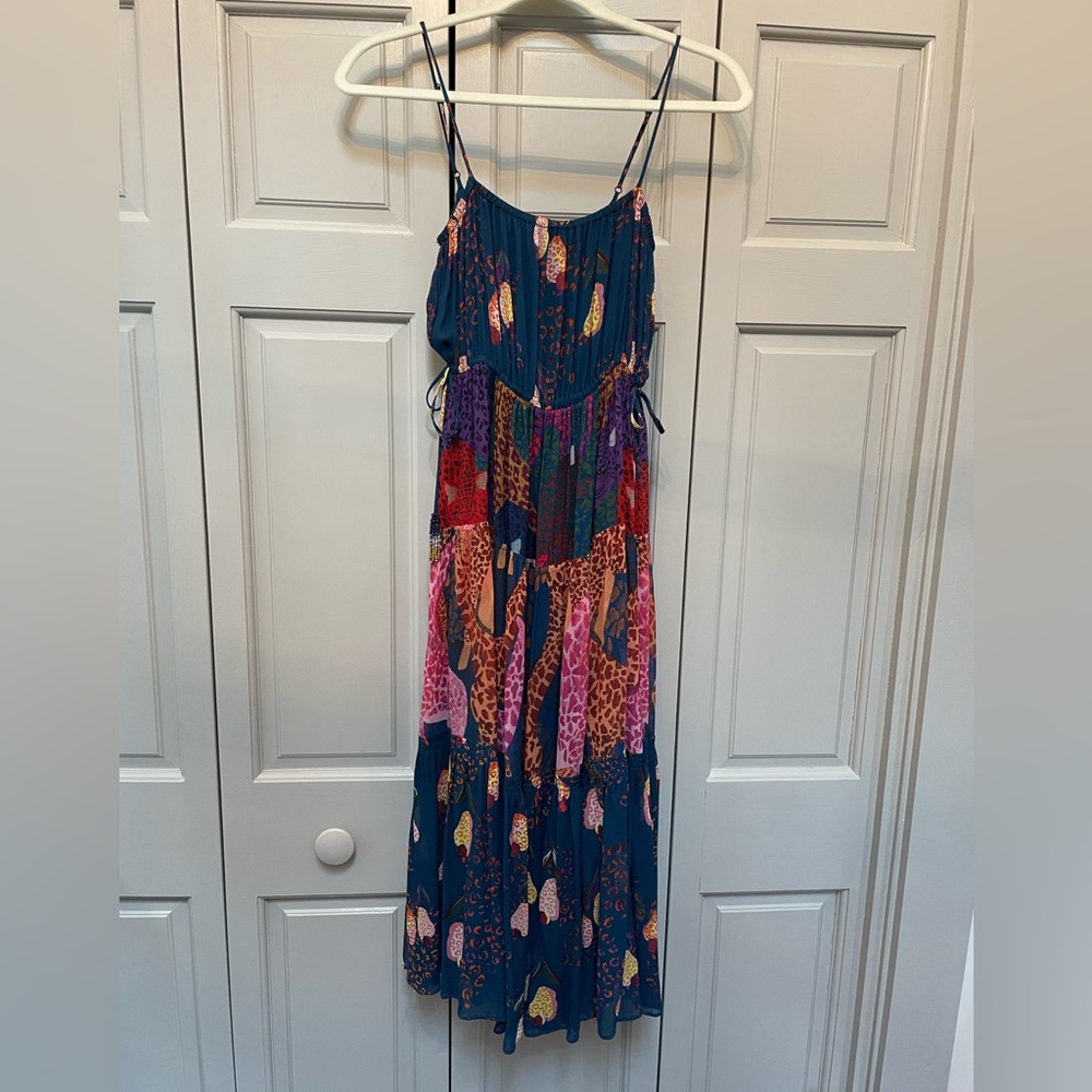 Farm Rio strappy dress fully lined
